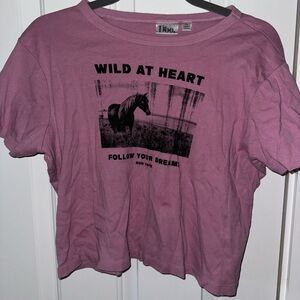 plus size graphic baby tee